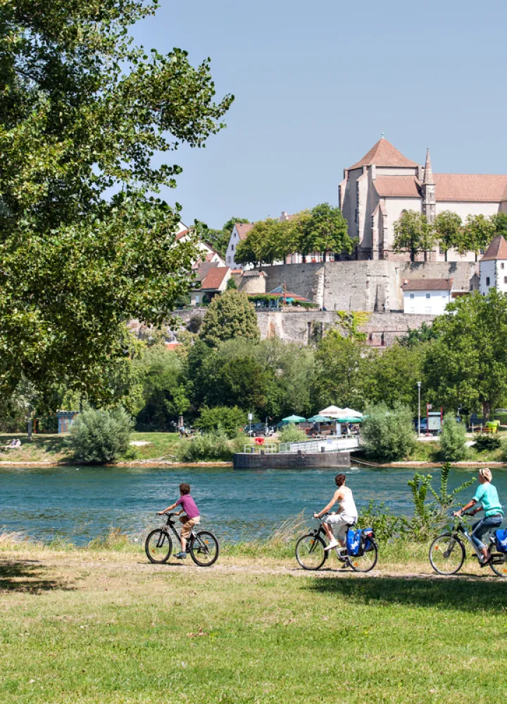 A vélo le long du Rhin vers Neuf-Brisach - Eurovélo 15