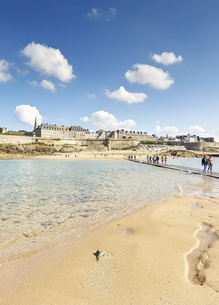 Passage sur la mer à St-Malo