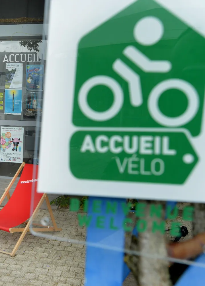 Point Accueil Vélo à Laval