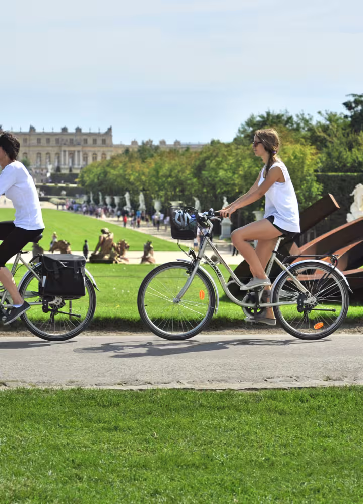 Découverte du château de Versailles à vélo en famille