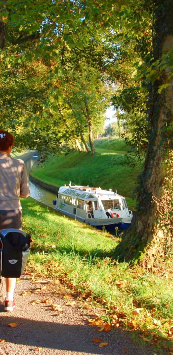 Séjours à vélo le long des canaux de Bourgogne avec Safrantours