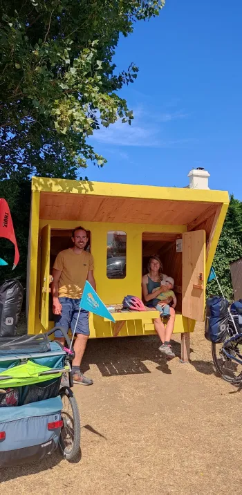 Cabane cyclo sur La Vélomaritime