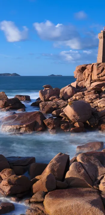 La côte de granit rose