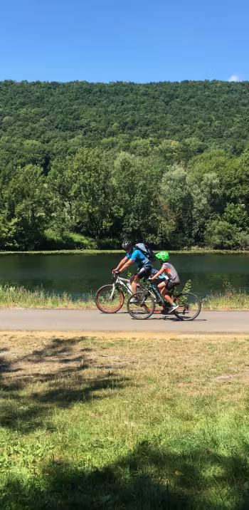 À vélo sur l'EuroVelo 6