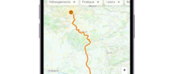 Application France Vélo Tourisme - Tracer un parcours
