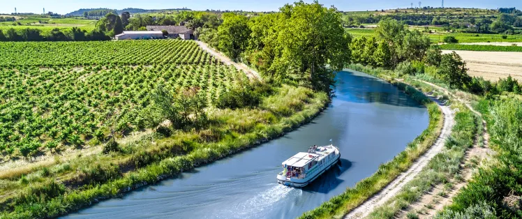 Le canal du Midi avec Randovélo