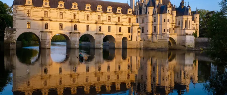 Château de Chenonceau en soirée