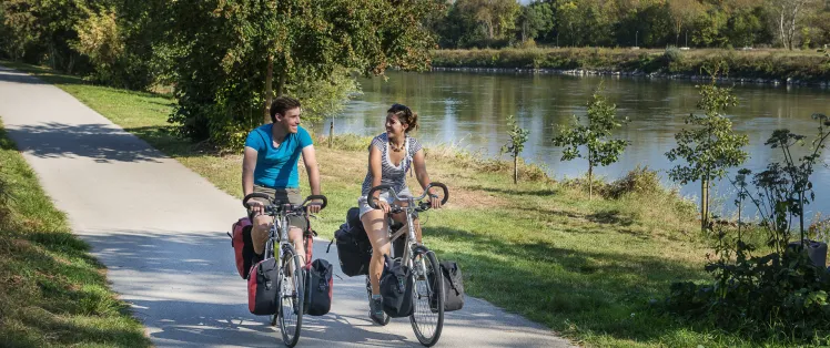 Les bords de Loire sur la Saint Jacques à vélo