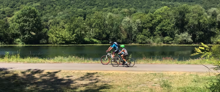 À vélo sur l'EuroVelo 6