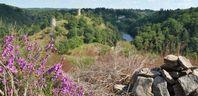 Chatelus-Malvaleix / Crozant - Tour de Creuse - Radrundweg