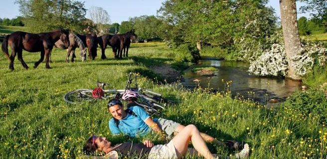 Des sources de la Cloche au maquis de Plainville - Boucle vélo n°13