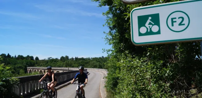 Aux portes des Gorges de la Loire à vélo - Boucle vélo F2