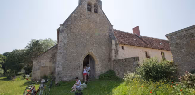 Le val d'Anglin par Château Guillaume - Boucle vélo n°9