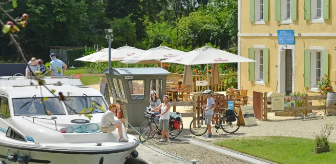 Marmande / Damazan - Radfernweg Canal des 2 Mers