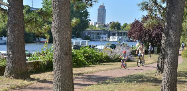 Fahrradtour entlang der Erdre: Nantes / Sucé-sur-Erdre