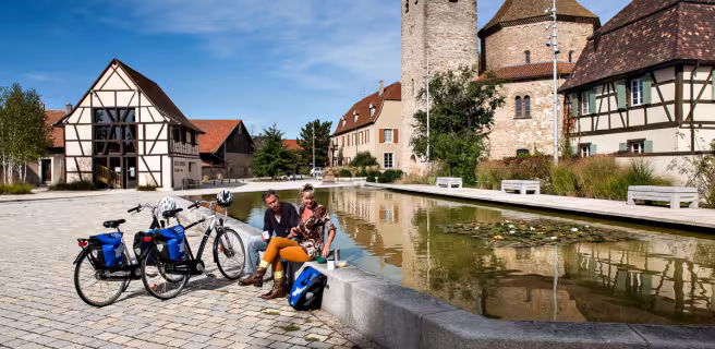 EuroVelo 15, Alsace – Kembs Neuf-Brisach