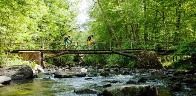 Avallon / Quarré-les-Tombes - Grande Traversée du Massif Central per Mountainbike