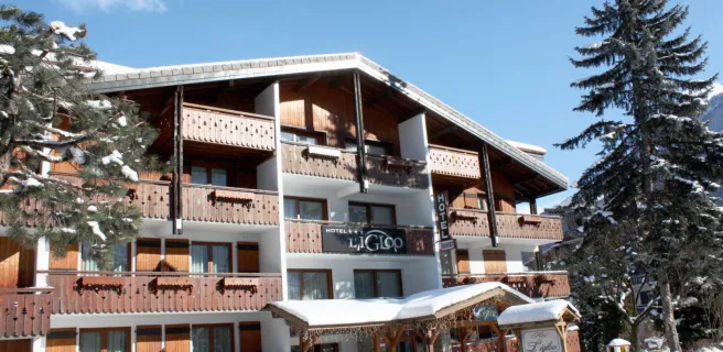 Vue extérieure en hiver