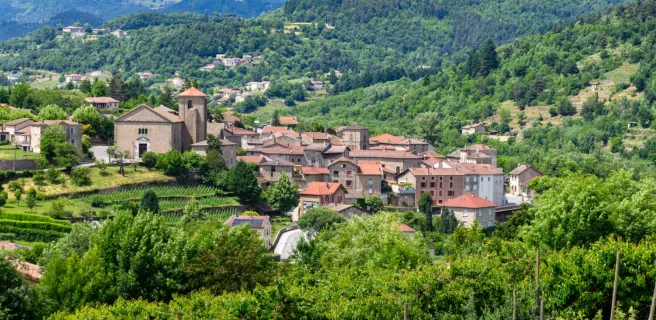 Désaignes : a village with outstanding character
