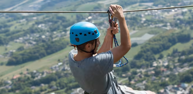 Treetop adventure park "Acrofort" de Tamié