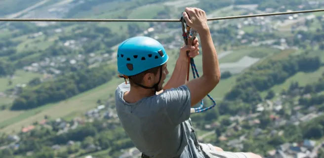 Treetop adventure park "Acrofort" de Tamié