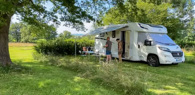 Aire d'accueil et de services au Camping des Papillons