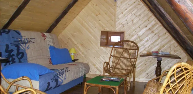 Mezzanine et dortoir