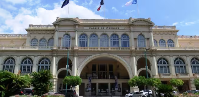 Façade du Palais de l'Europe