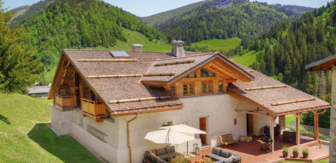 Chalet en Été