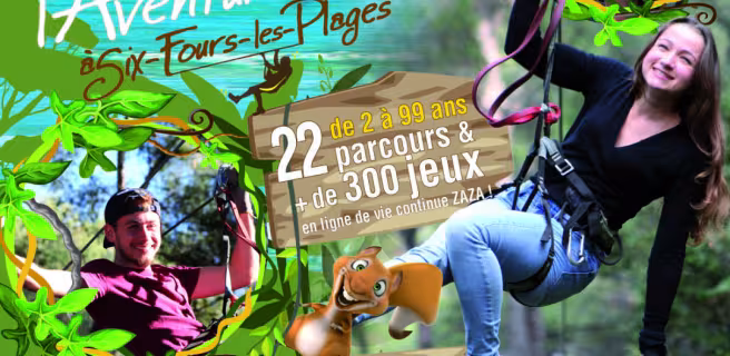 Tree top course - Coudou Parc