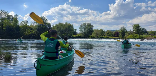 Kanoti - Haut Rhône Sauvage Canoe, Kayak & Paddle Base