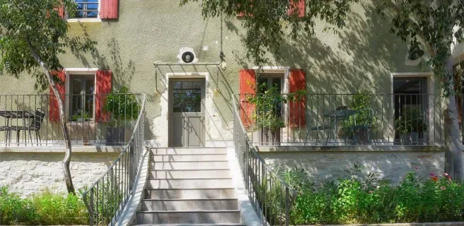 La Parenthèse - Façade et entrée de la maison