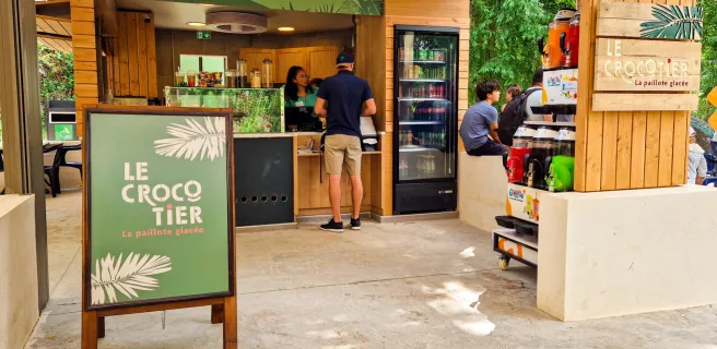 Restaurant Le Croc Délices à La Ferme aux Crocodiles