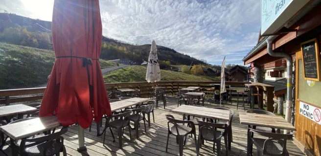 Terrasse sud été