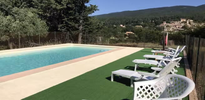 Piscine Camping Lou Pèbre d'Ail