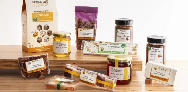 Discover the making of artisanal nougat with tasting at the Nougaterie du Pont d'Arc