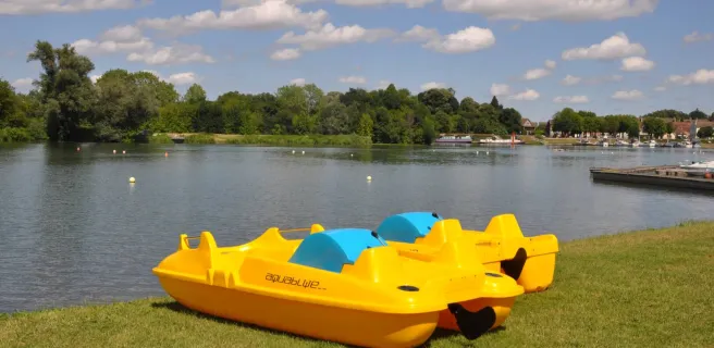 Location de pédalos - La plage de Seurre