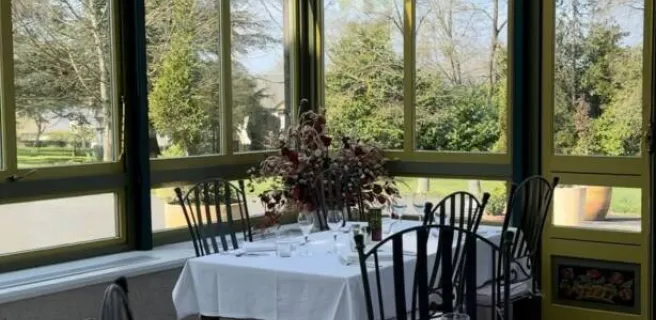 Restaurant la Verrière au château de la Rozelle