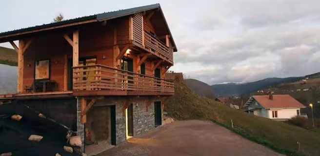 Chalet 6 personnes - Le chalet Milien - Sauna, vue montagne et décoration soignée