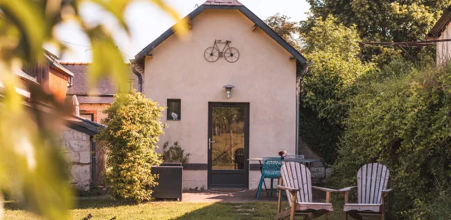 Chambre d'hôtes La Biocyclette sur Loire