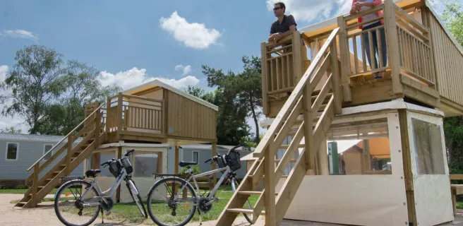 Campétoile au camping de la Route d'Or