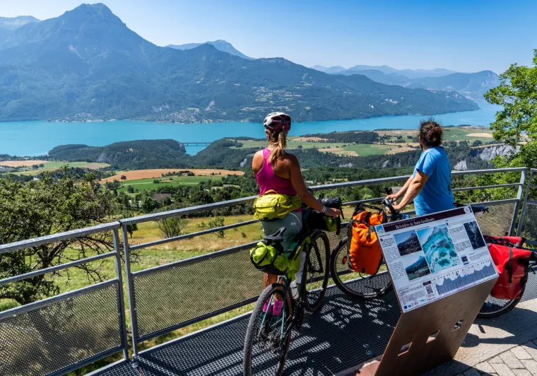 Belvédère à Saint-Appolinaire - La Durance à vélo