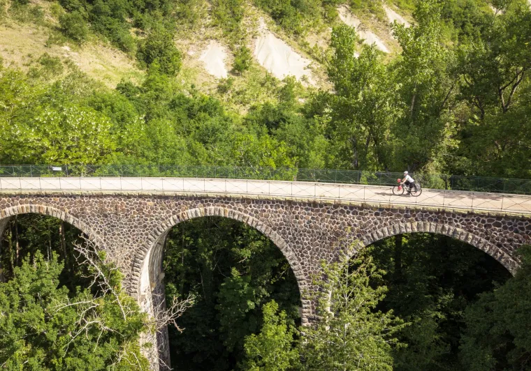Un Monde à Vélo sur Via Fluvia
