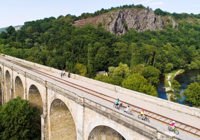 Auf ehemaligen Bahntrassen durch das Hinterland der Normandie