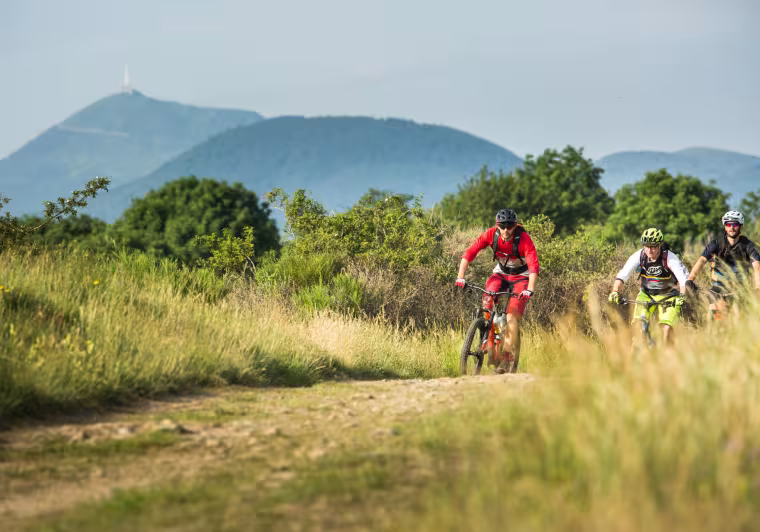 VTT sur la Chaîne des Puys