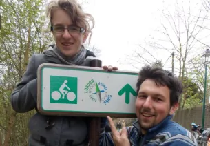 Be-Cyclette, un duo en tandem sur l'Avenue Verte London-Paris