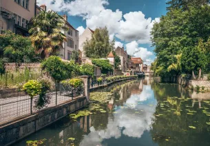 Canal des tanneurs à Dole