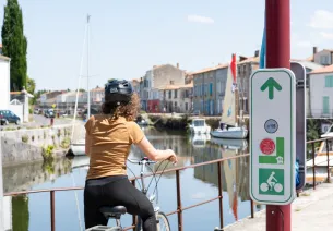 Beschilderung der nationalen Radrouten