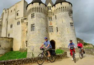 Das Burgschloss Saint-Jean in Nogent-le-Rotrou