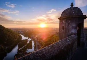 Panorama depuis la Citadelle de Besançon